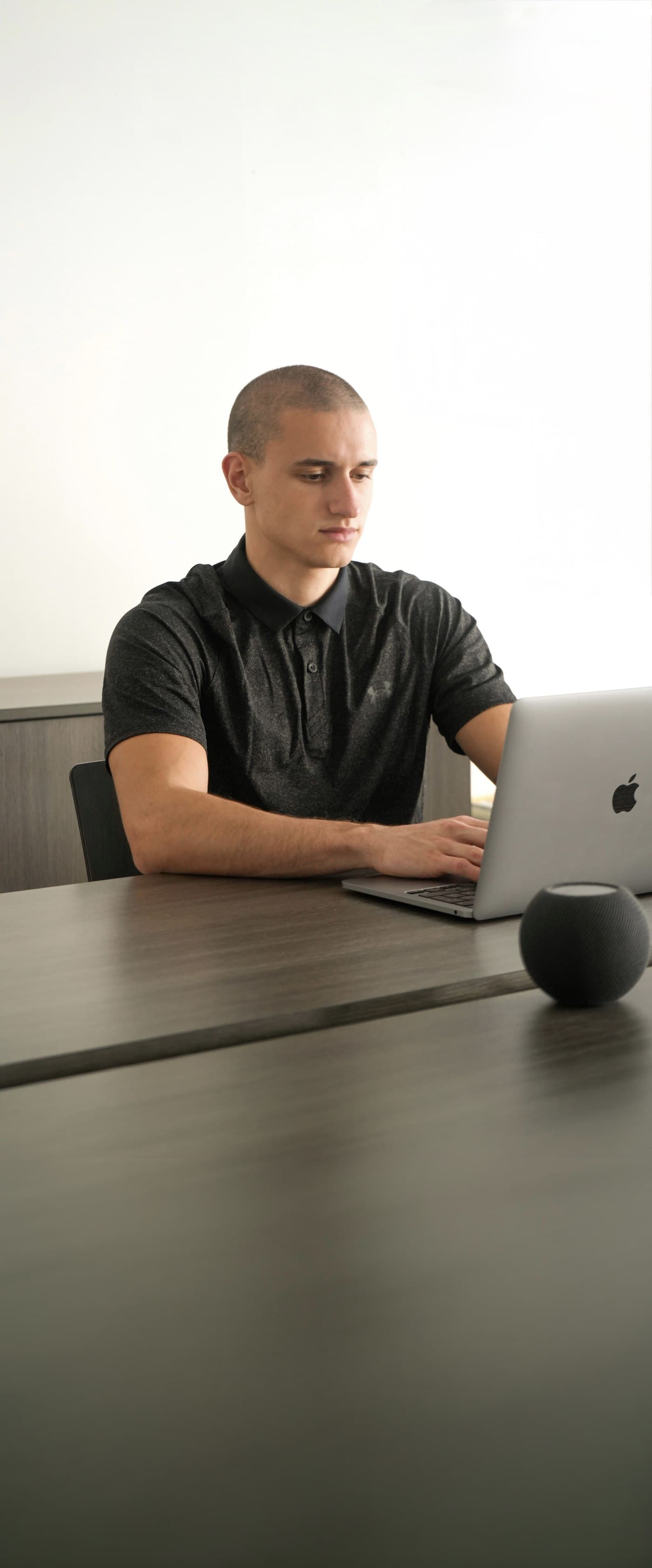 Matteo Campini in sede